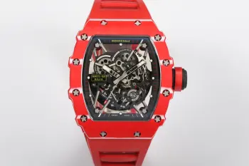 <p>太阳出品<p> 一体机芯 白宝石避震 </p><p> RICHARD MILLE 理查米尔 RM3 RM 35-02 双发条 55小时 </p><p>这是该系列第一枚搭载自动上链机芯的作品 并且别出心裁地使用全碳纤维材料来制作整个表壳 太阳出品精致推荐男士机械腕表 </p>