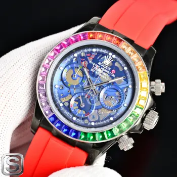 <p>太阳出品 <p>新品 劳力士 ROLEX X43 迪通拿镂空系列 316L精钢表壳 尺寸43mm 矿物质镀膜玻璃耐磨 超强夜光 日本多功能计时石英机芯 进口橡胶表带 原装扣 爱不释手的劳力士迪通拿 品不完的一劳永逸 太阳出品精致推荐男士多功能机械腕表 </p><p>立即抢购</p>