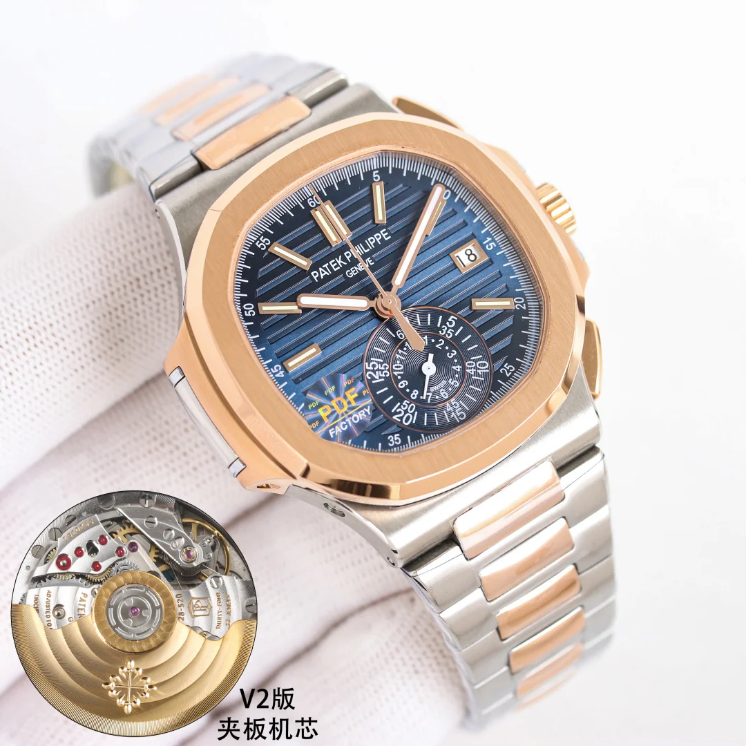 PATEK PHILIPPE 5980 Multifunction Stopwatch Men s Multifunction Mechanical Watch - Detail view 1