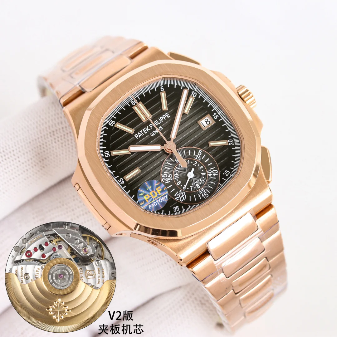PATEK PHILIPPE 5980 Multifunction Stopwatch Men s Multifunction Mechanical Watch - Detail view 4
