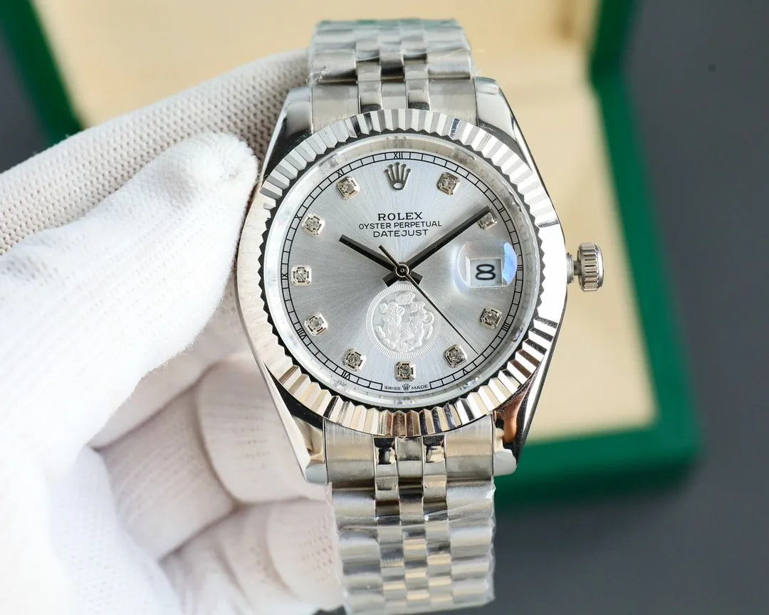 ROLEX Log Series 316L Stainless Steel Case Men s Watch Men s Mechanical Watch - Detail view 2