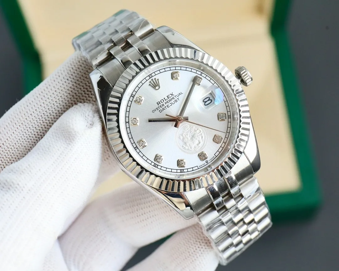ROLEX Log Series 316L Stainless Steel Case Men s Watch Men s Mechanical Watch - Detail view 3