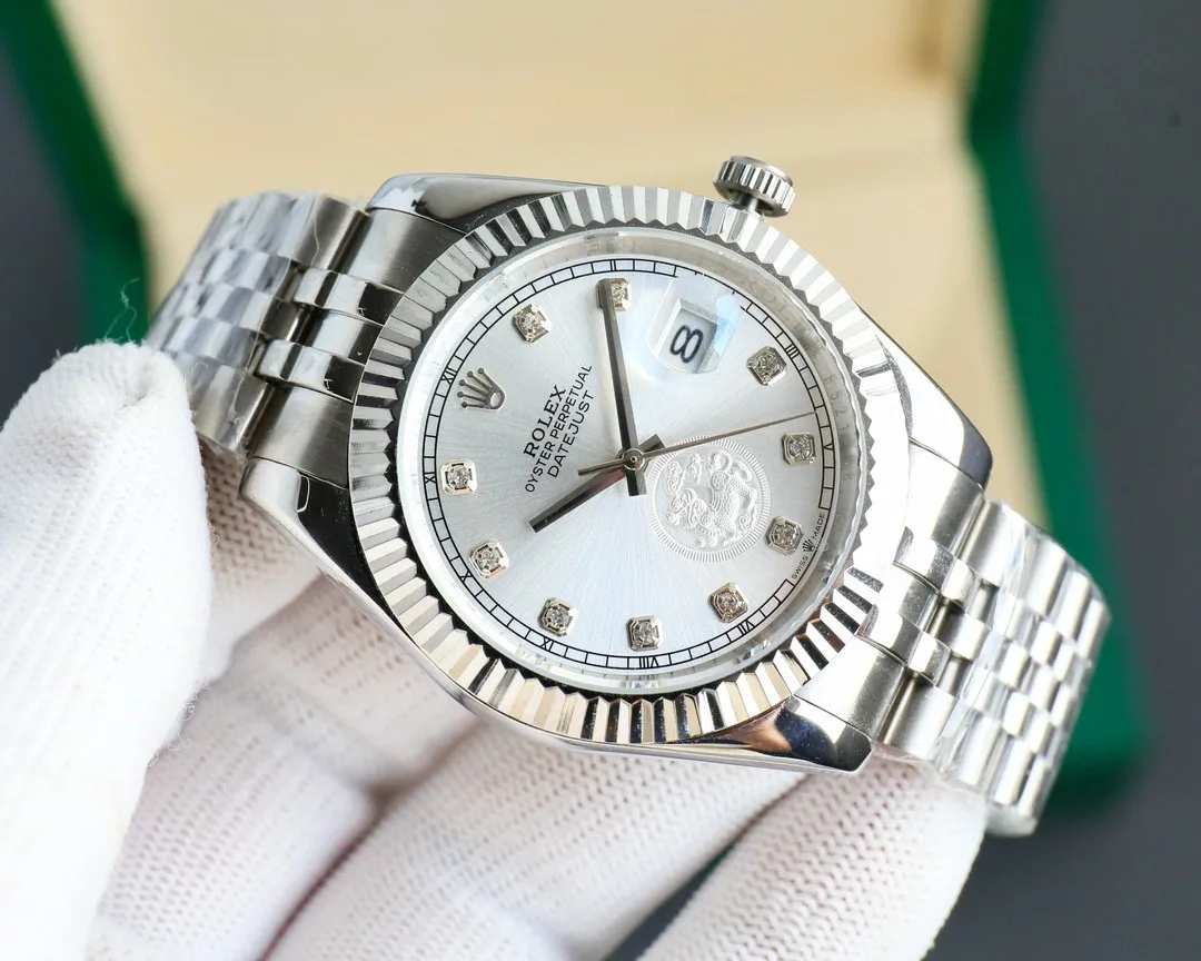 ROLEX Log Series 316L Stainless Steel Case Men s Watch Men s Mechanical Watch - Detail view 4