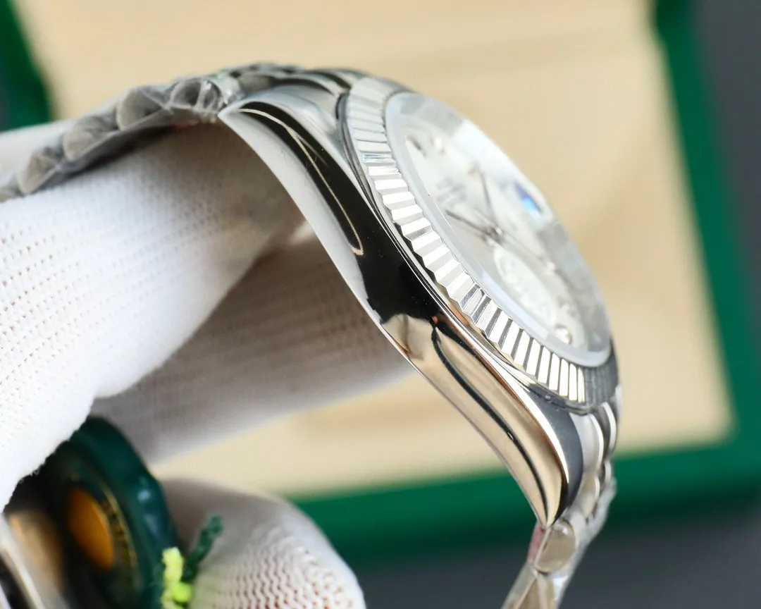ROLEX Log Series 316L Stainless Steel Case Men s Watch Men s Mechanical Watch - Detail view 6