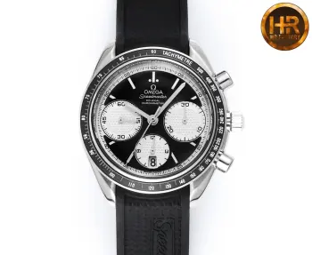 <p>太阳出品  超越极限 霸气登场 HR工厂再添新将——欧米茄 OMEGA 超霸系列326.32.40.50.06.001多功能计时腕表  KV6 </p><p>HR团队与正品代工厂深度合作制作 全网独家正品拆解测绘 不惜成本与时间 耗时一年开模研发 达到所有数据配件均可与正品完美通用互换 同步专柜尺寸40mm 采用正品一致结构的原装进口瑞士Cal.3330计时机芯, 经专业团队精密改进打磨 使之更加稳定耐用 打造原单品质的欧米茄超霸系列腕表副本 </p><p> 外观 购入正品拆解测绘 一致的阶梯式表壳壳套 一致的CNC打磨级别 一致的厚度尺寸 整表配件包括表带生耳螺丝都可与正品完美互换 </p><p> 盘面 表盘采用正品相同的颗粒纹理加放射纹路字面 采用与原装一致的磨砂细微颗粒字面 颗粒的整体密度与正品吻合 在任何角度下均可以看出与正品相同的光源反射 每个数字字钉 logo 采用正品工艺材质独立开模 历经几套模具终使立体美感与原版一致 </p><p> 镜面 双面镀蓝膜弧面蓝宝石玻璃表镜 双面倒角光边圆滑处理 厚度弧度达到严苛的0.03公差标准 防刮耐磨 晶莹剔透 </p><p> 防