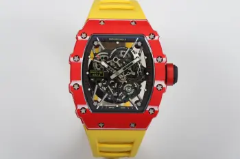 <p>太阳出品<p> 一体机芯 白宝石避震 </p><p> RICHARD MILLE 理查米尔 RM3 RM 35-02 双发条 55小时 </p><p>这是该系列第一枚搭载自动上链机芯的作品 并且别出心裁地使用全碳纤维材料来制作整个表壳 太阳出品精致推荐男士机械腕表 </p>