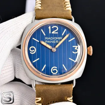 <p>太阳出品 白壳 <p>市场独家出品 沛纳海 PN6 </p><p>沛纳海 镭得米尔系列PAM01244</p><p>搭载6497上链机械手表 两针 锅盖玻璃 针扣 牛皮 </p><p>47mm大表盘男表 精钢玻璃不易刮花玻璃 特制牛皮表带 太阳出品精致推荐男士机械腕表 </p>