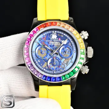 <p>太阳出品 <p>新品 劳力士 ROLEX X43 迪通拿镂空系列 316L精钢表壳 尺寸43mm 矿物质镀膜玻璃耐磨 超强夜光 日本多功能计时石英机芯 进口橡胶表带 原装扣 爱不释手的劳力士迪通拿 品不完的一劳永逸 太阳出品精致推荐男士多功能机械腕表 </p><p>立即抢购</p>