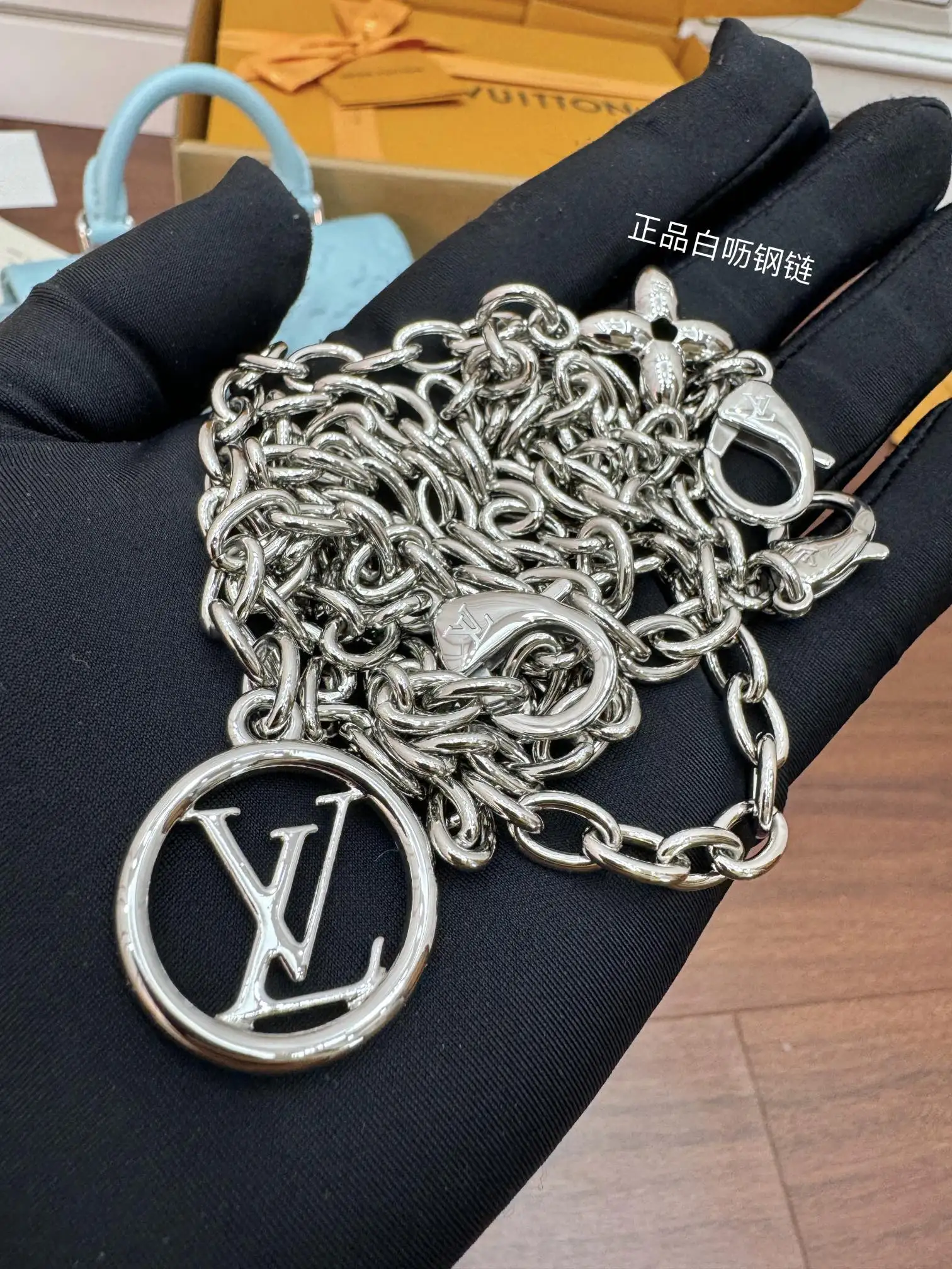 LVM12211 进口菱形面料手袋 女士斜挎包 - 细节图 3
