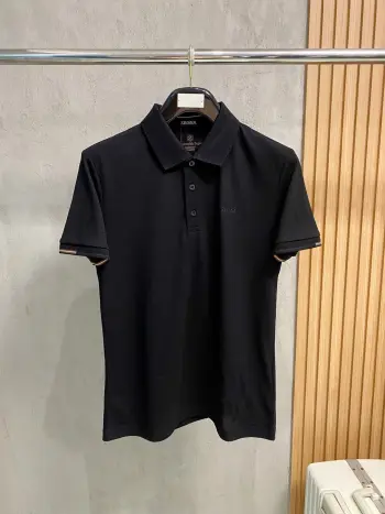 夏季新款经典刺绣男士翻领Polo衫