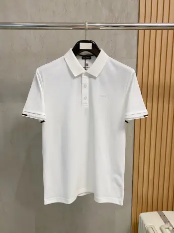 夏季新款经典刺绣男士翻领Polo衫