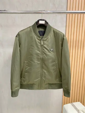 三角标休闲棒球服夹克 男女同款