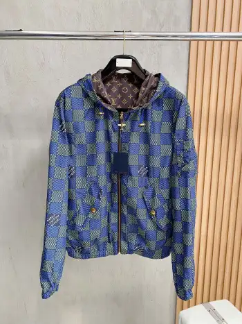 轻便双面提花夹克外套