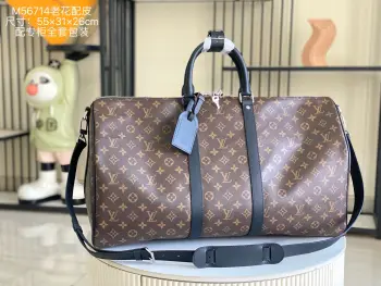 <p> 163 芯片  特级全钢五金 原厂皮 M56714 老花黑 皮料是意大利A级皮料是在于品质 五金 面料 手工 油边 A级出品 图片跟产品一致.尺寸:55x31x26CM</p>