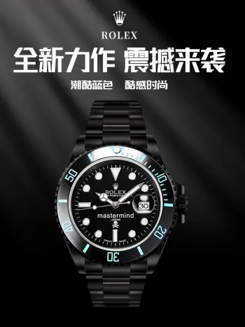<p>ROLEX劳力士</p><p>DIW Submariner PARAKEET</p><p>新品定制款SUB水鬼 完美呈现 </p><p>1 采用碳纤维表圈 DIW赋予水鬼不一样的风格体现全新的视觉和触觉体验 </p><p>2 经过无数次的修改 终于呈现出刻字立体且条丁搭载全新的3135机芯</p>