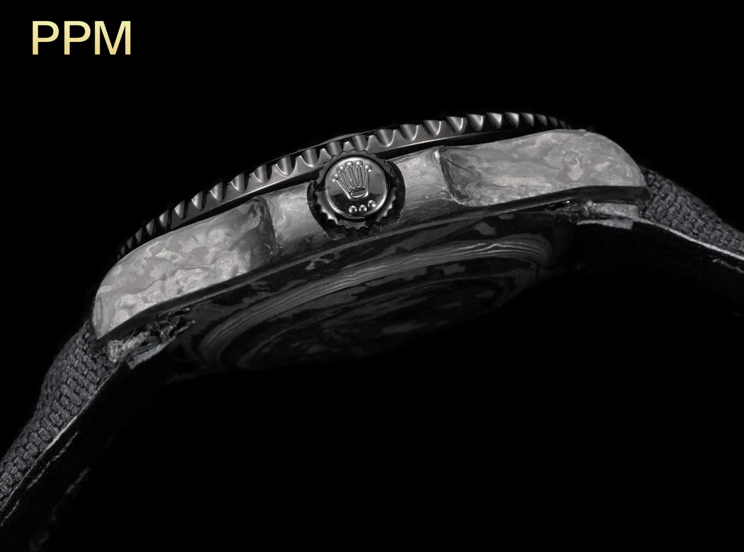 ROLEX 2836 movement Black Steel Royal Submariner series watch Men s mechanical watch - Detail view 5