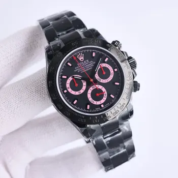 <p>SJ出来 黑壳 劳力士 ROLEX 迪通拿系列 最新版超薄升级12.3mm迪通拿精钢全黑款  B33 </p><p>BLAKEN最新配色改装碳黑真空电镀复刻版40mm高端品质实拍 全黑钢迪通拿 </p>