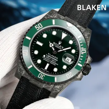 <p> BLAKEN 碳纤维改装劳力士水鬼   玩表人的个性选择</p><p>当经典劳力士潜航者遇上 BLAKEN 改装美学 腕间潮流就此革新 </p><p>SUB碳纤维复合表壳超轻配置 告别压腕感 日常佩戴毫无束缚 </p><p>搭载一体丹东3135机芯坐镇 精准走时与耐用性始终在线</p>