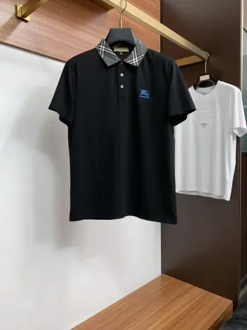 细纹珠地翻领商务Polo