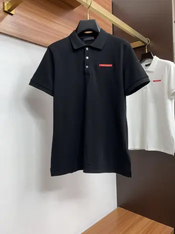 细纹珠地翻领商务Polo