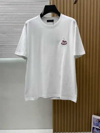 棉质圆领短袖