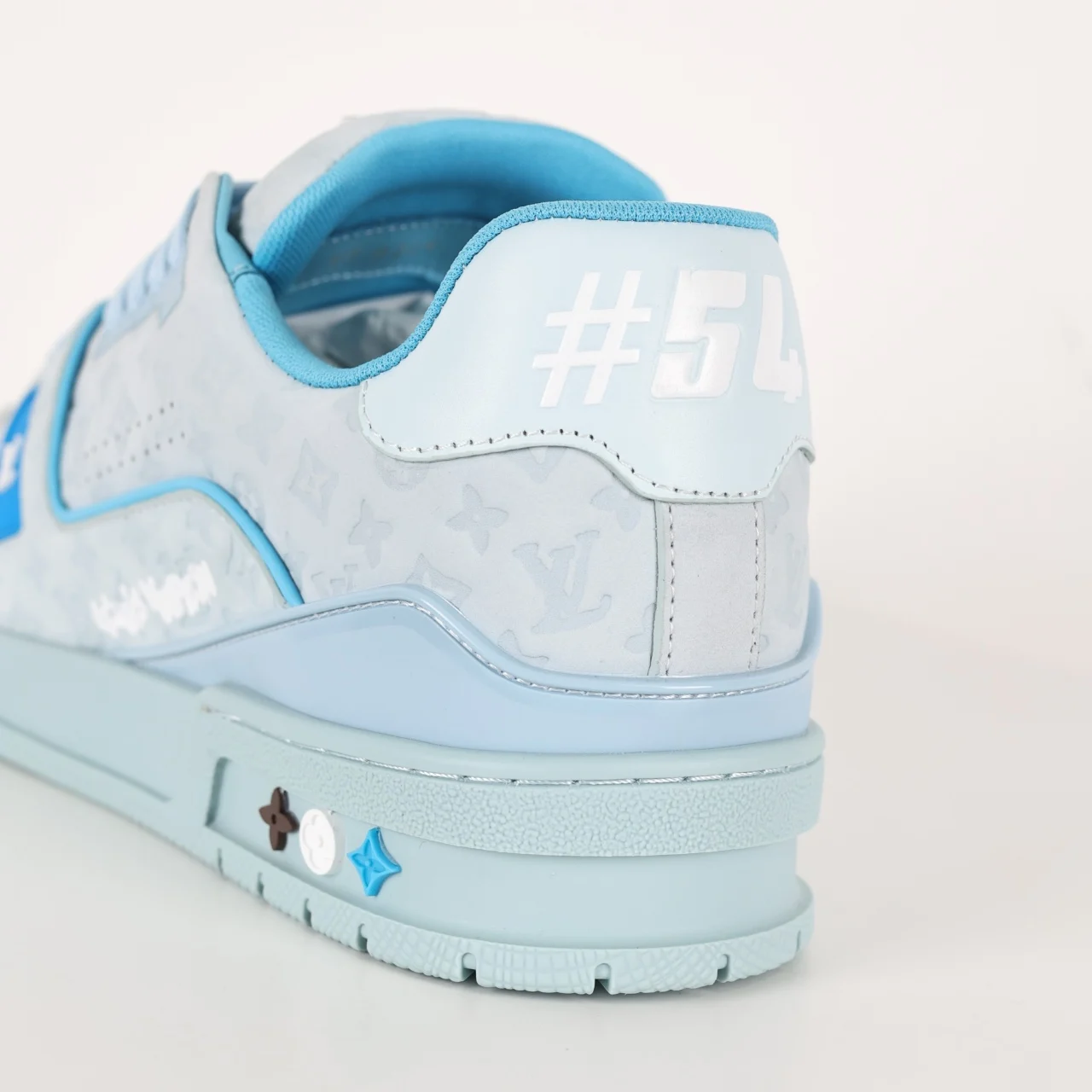 Louis Vuitton Taylor blue casual shoes - Detail view 4