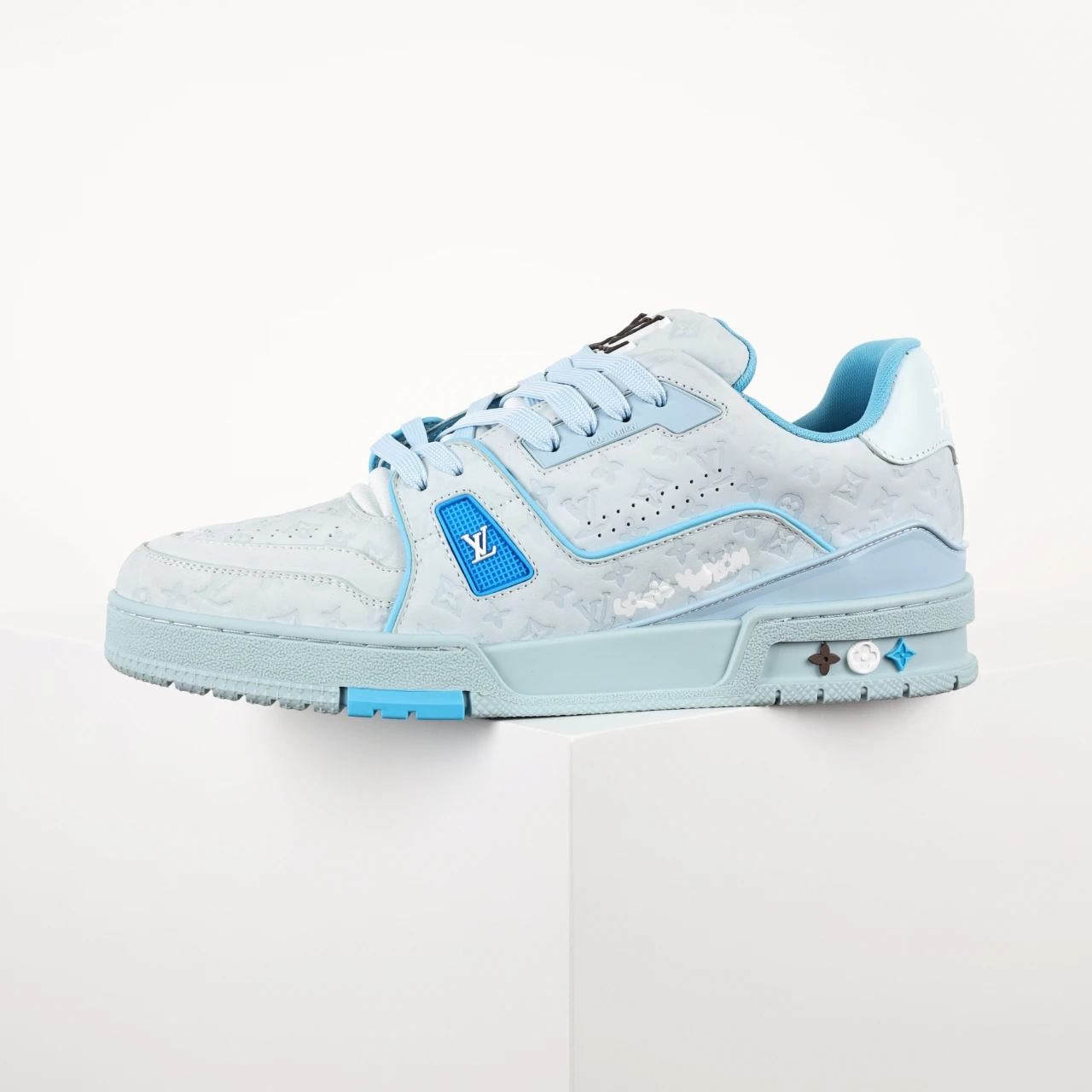 Louis Vuitton Taylor blue casual shoes - Detail view 9