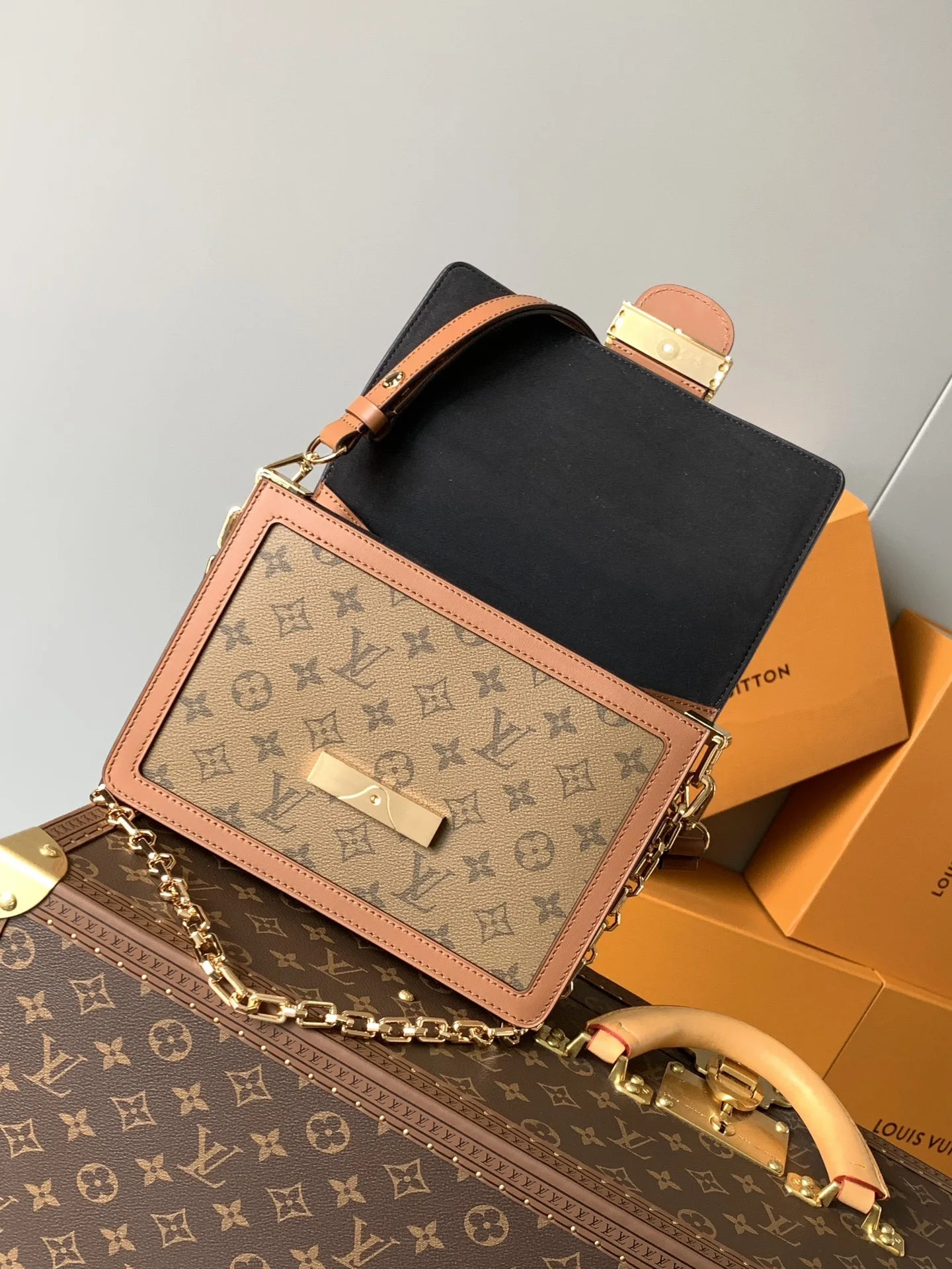 LV44391 迷你小号手袋 女士斜挎包 - 细节图 7