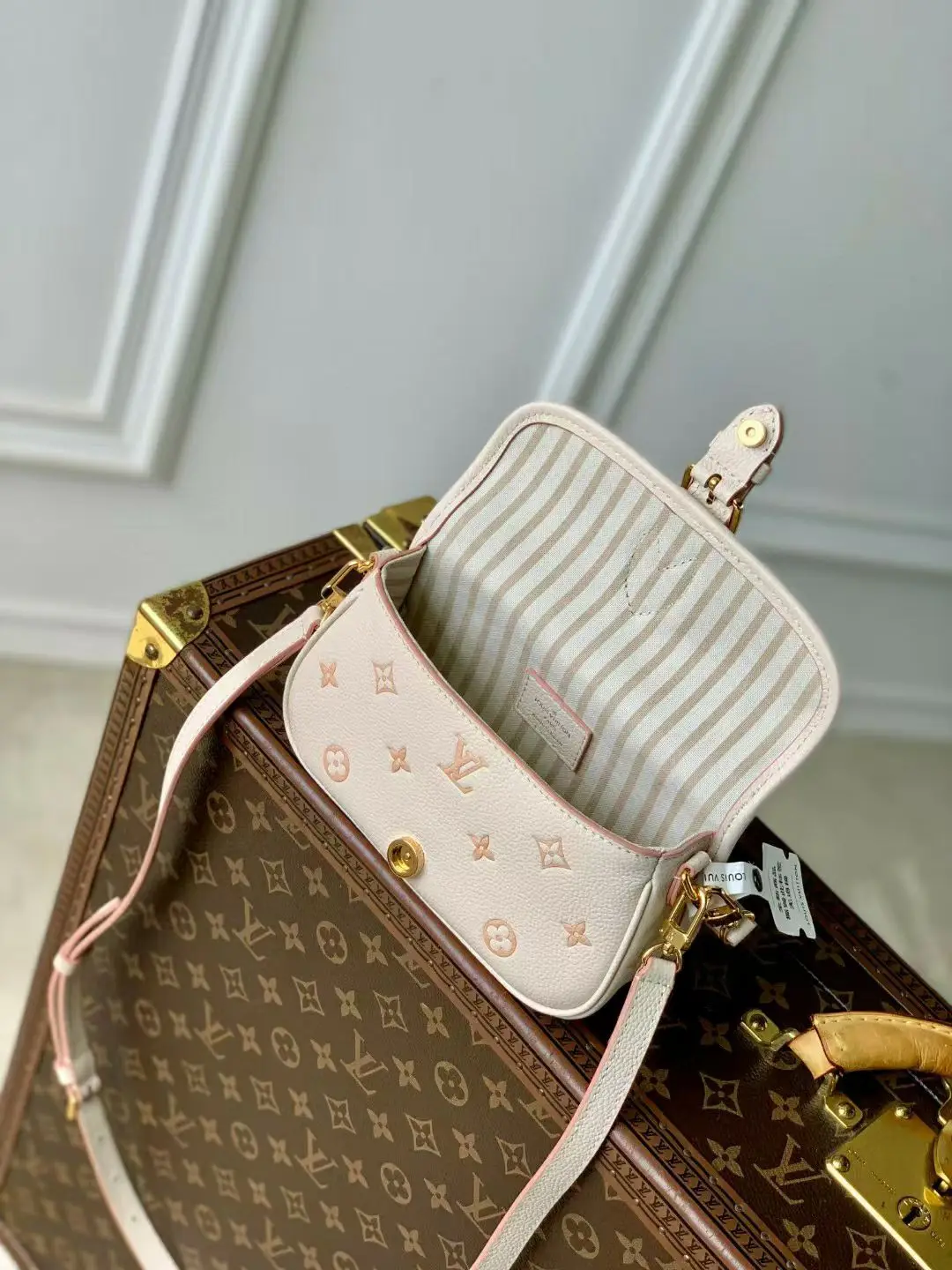 LVM13642 双重色调手袋 女士斜挎包 - 细节图 8