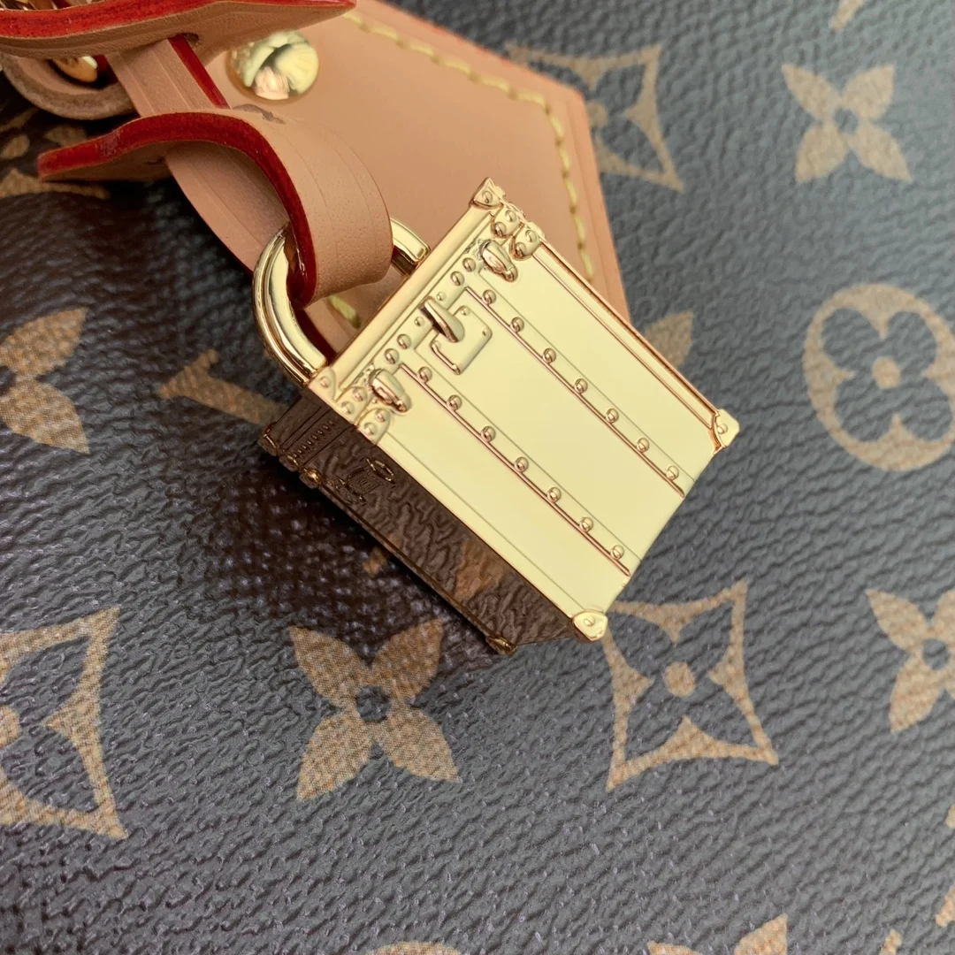 Louis Vuitton M11945 Coated Canvas Handbag Women s Shoulder Bag - Detail view 11