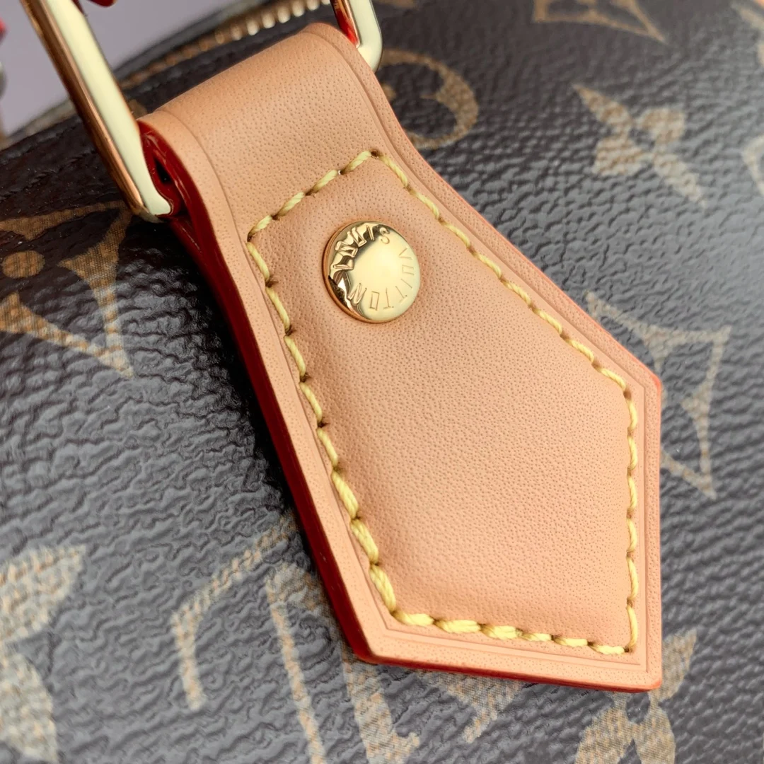 Louis Vuitton M11945 Coated Canvas Handbag Women s Shoulder Bag - Detail view 12