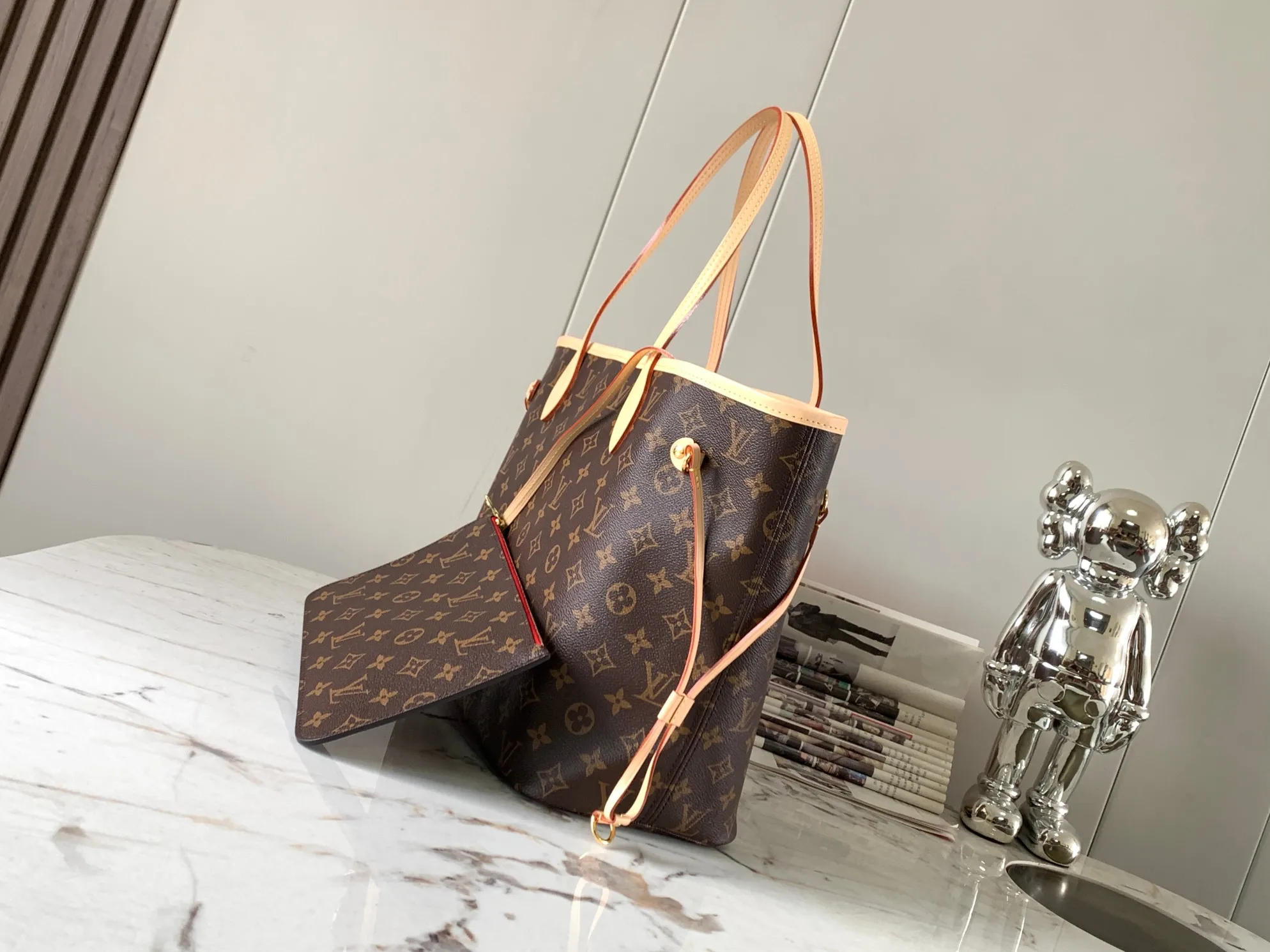 Louis Vuitton M41177 Classic Shopping Bag Women s Shoulder Bag - Detail view 2