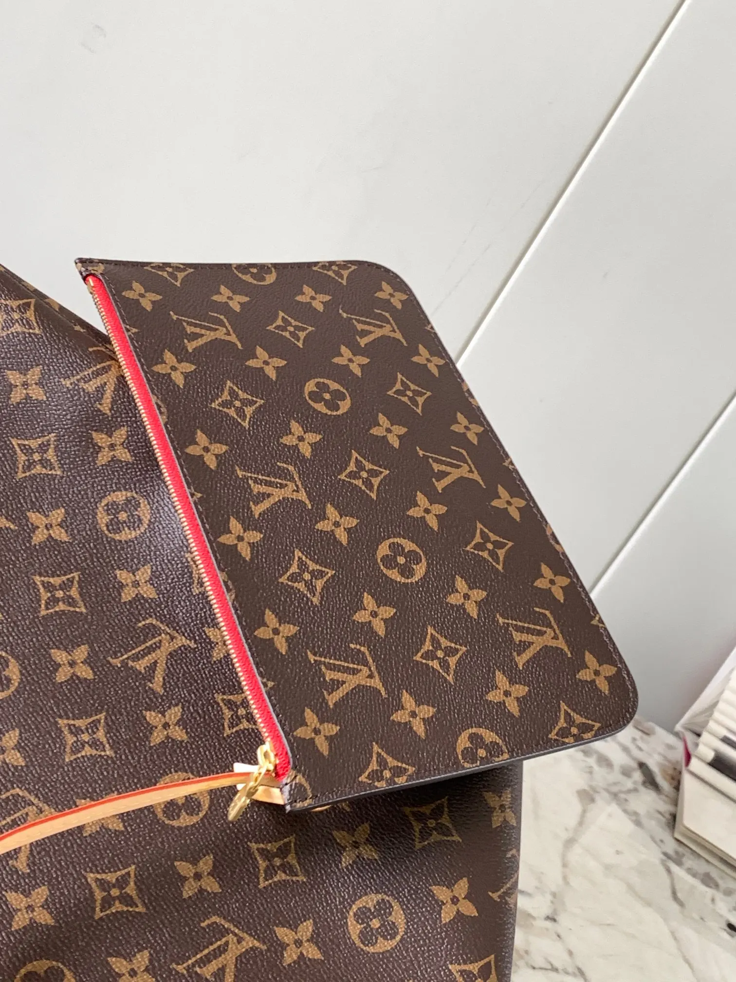 Louis Vuitton M41177 Classic Shopping Bag Women s Shoulder Bag - Detail view 6