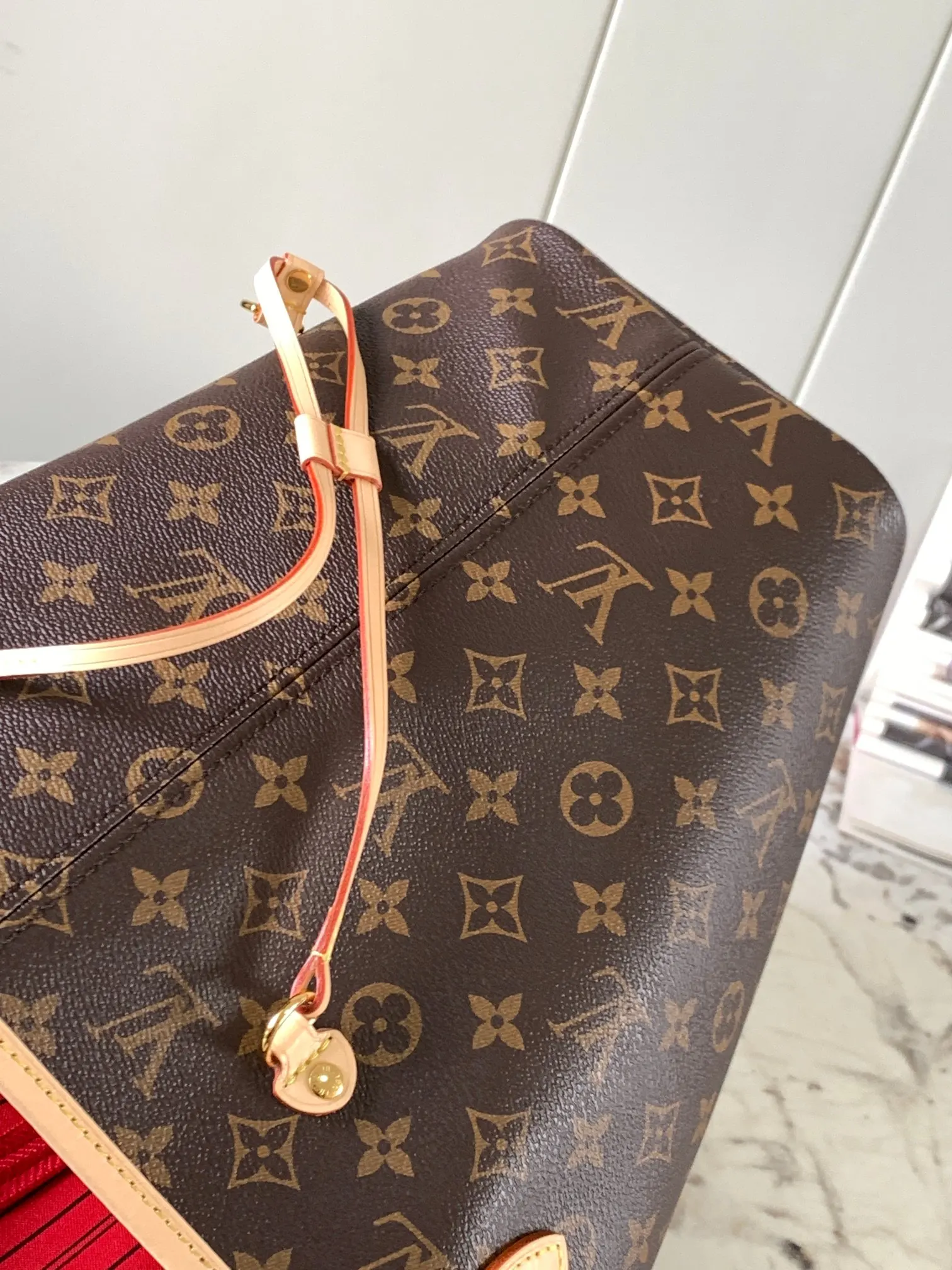 Louis Vuitton M41177 Classic Shopping Bag Women s Shoulder Bag - Detail view 7