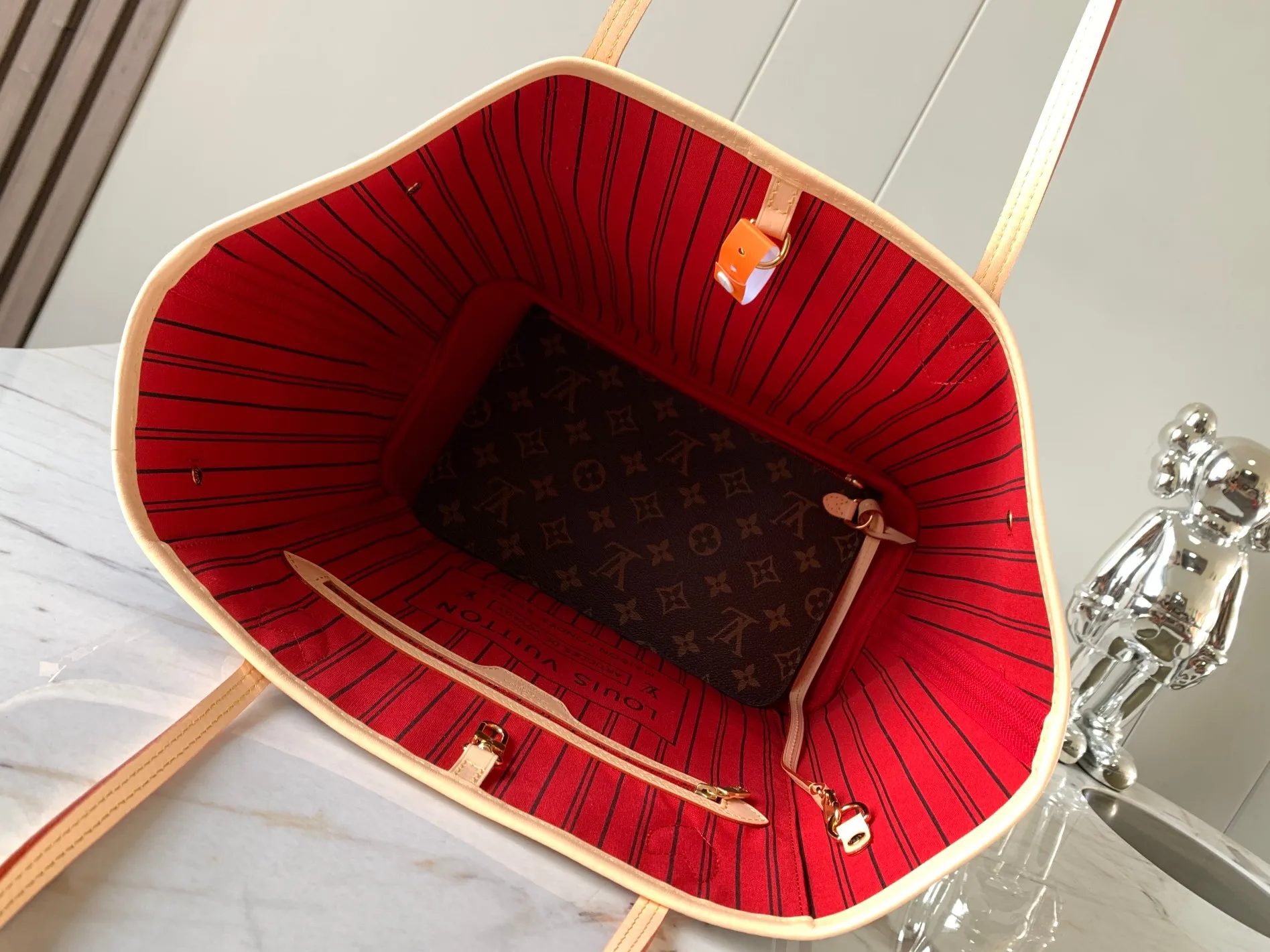 Louis Vuitton M41177 Classic Shopping Bag Women s Shoulder Bag - Detail view 8