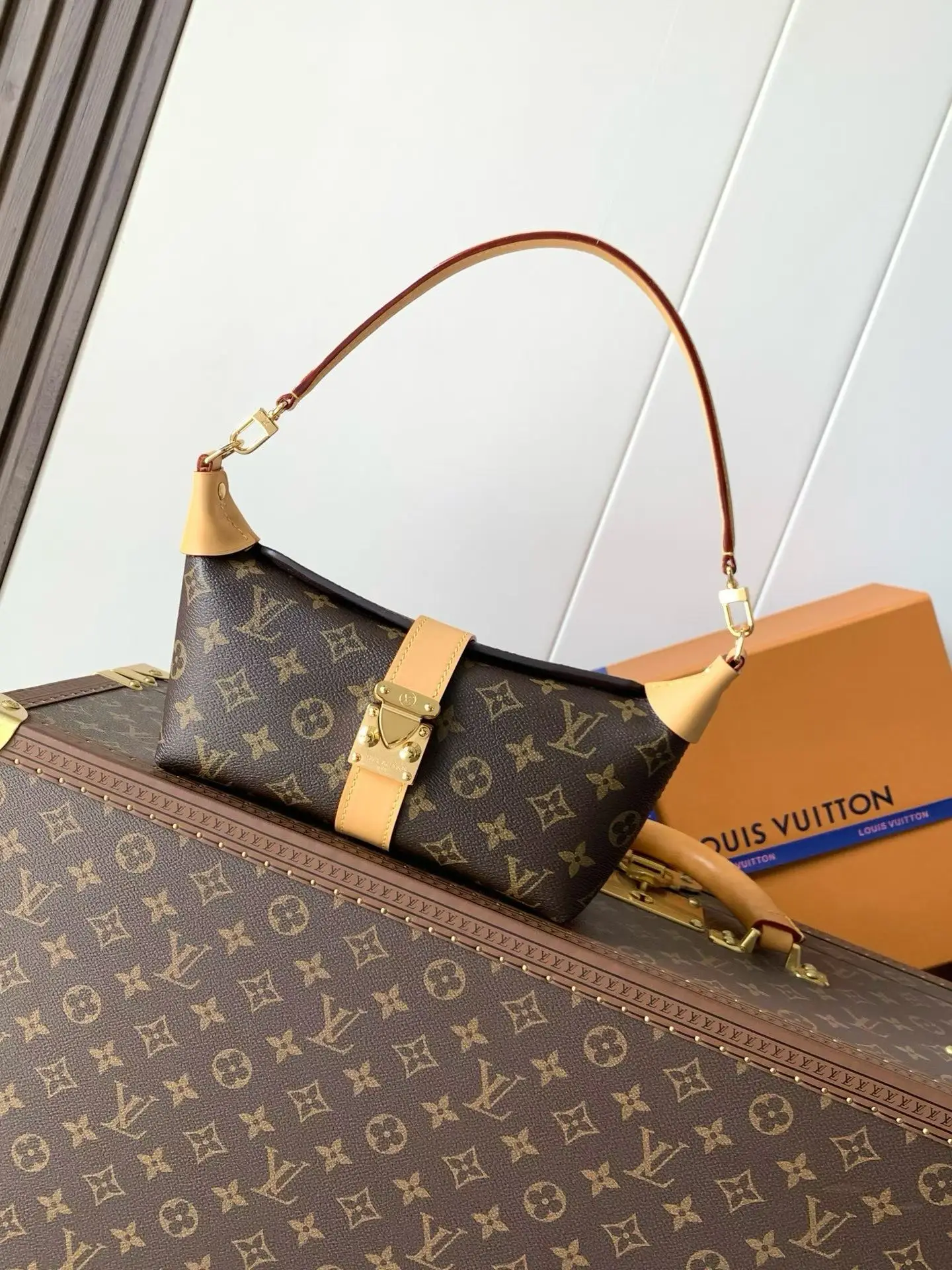 Louis Vuitton M26191 Canvas Handbag Women s Shoulder Bag - Detail view 1