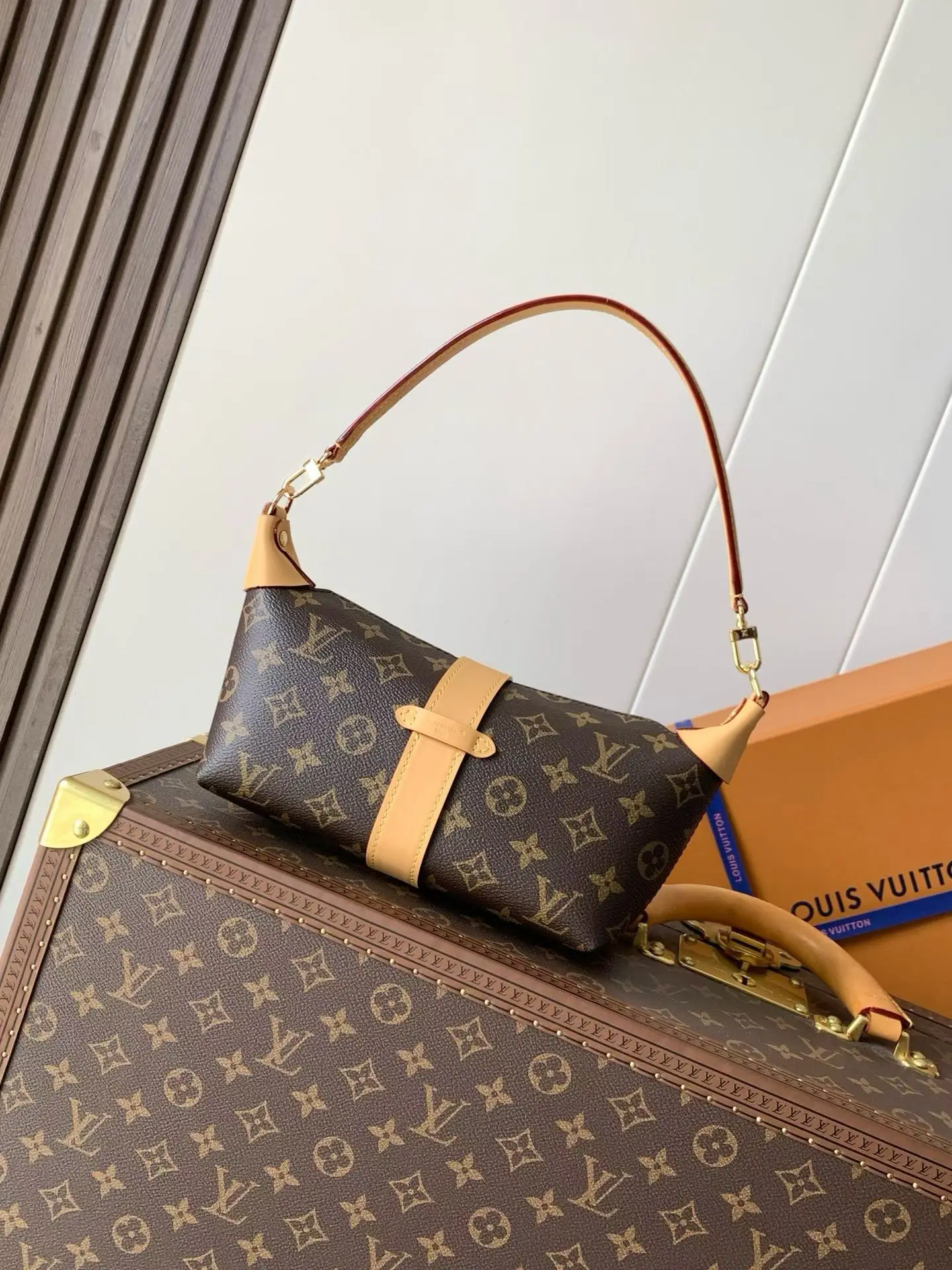 Louis Vuitton M26191 Canvas Handbag Women s Shoulder Bag - Detail view 3