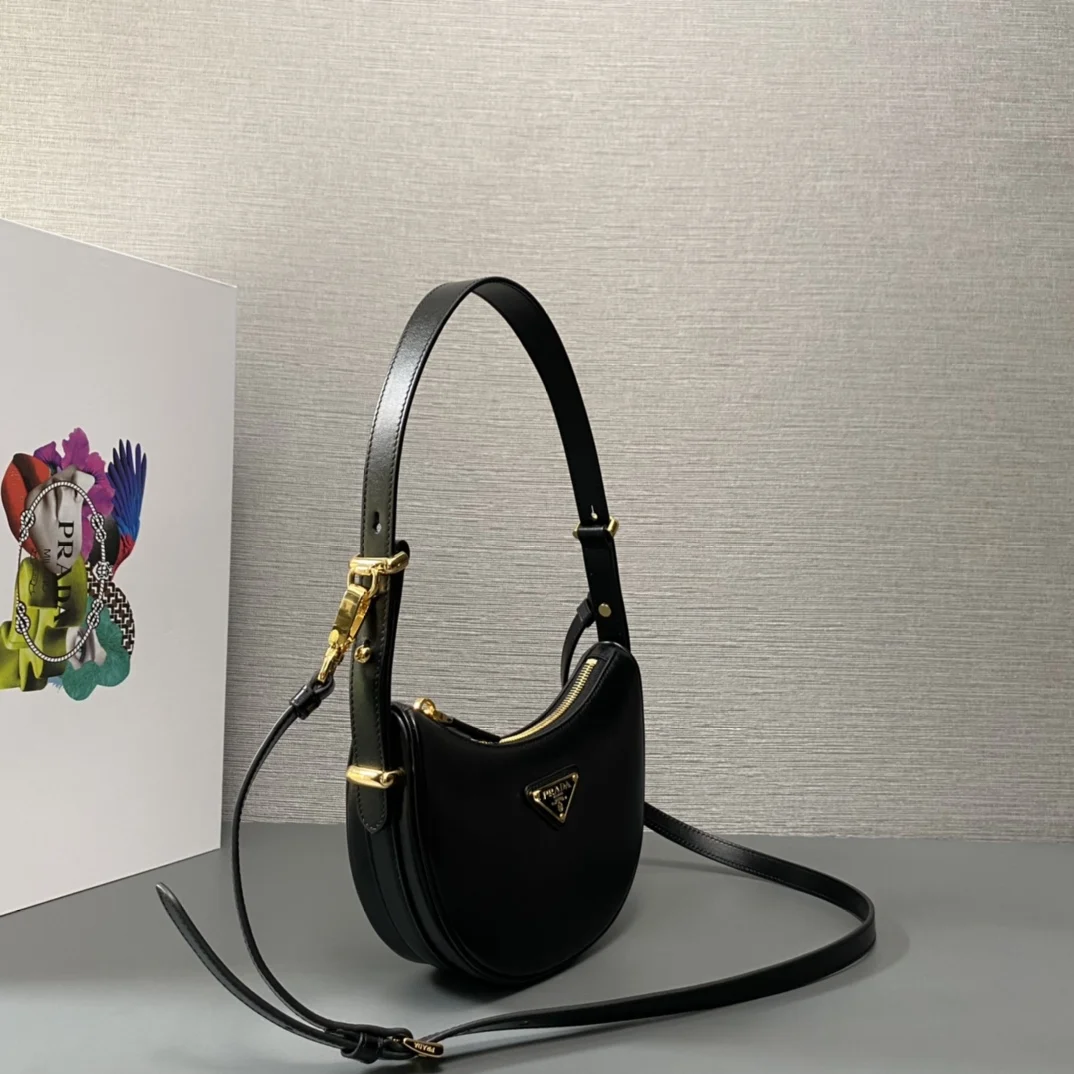普拉达1BC199 双肩带手袋 女士斜挎包 - 细节图 3