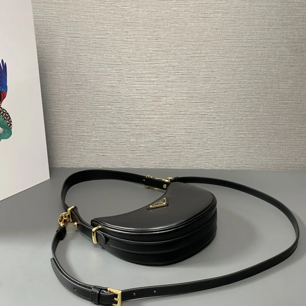 普拉达1BC199 双肩带手袋 女士斜挎包 - 细节图 6
