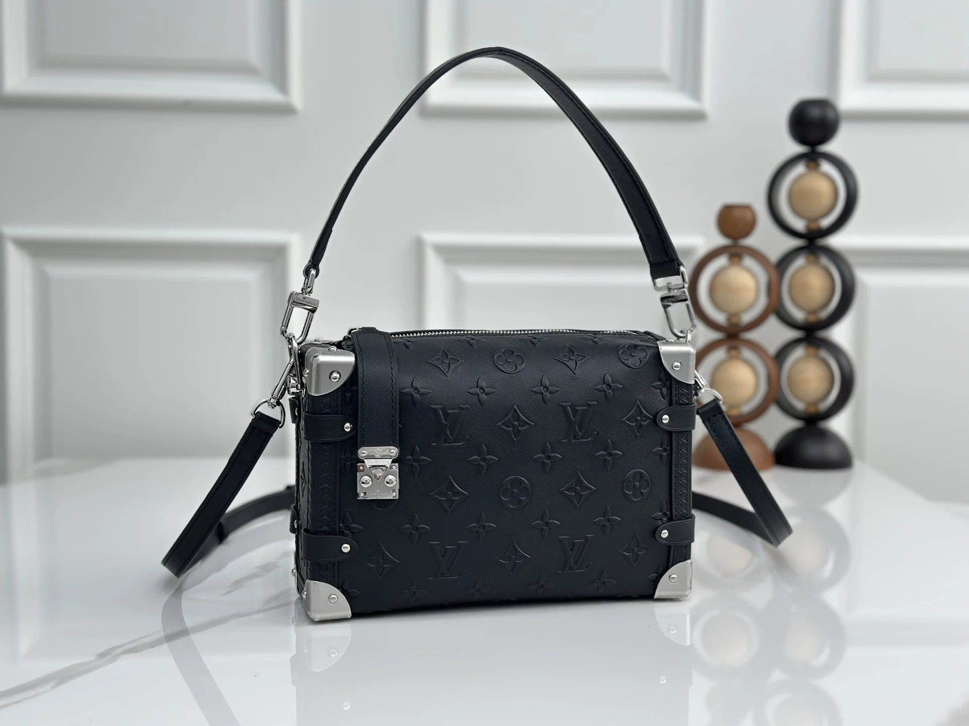 LVM14572 牛皮革手袋 女士斜挎包