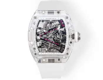 <p>RM  水晶 RICHARD MILLE 理查米尔 </p><p>理查德 米勒 RM3 推出 RM 38-02 水晶 粉色主题镂空陀飞轮腕表</p><p>风格醒目的新作—— RM 38-02 Tourbillon Bubba Watson 陀飞轮腕表与高尔夫职业球手 Bubba Watson 合作设计 推荐男士真飞轮机械腕表 </p>