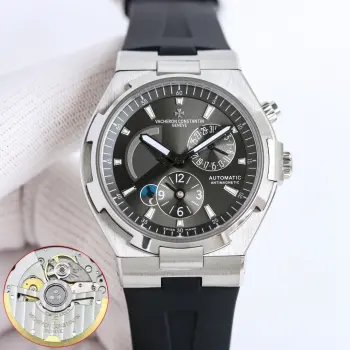 <p> 9F Factory 新品 江诗丹顿 VC 纵横四海系列 (47450)升级版 J28 </p><p> 今天特别推荐 MIYOTA改一体机28800每小时震荡次数 动力储存40小时 表经42毫米(对版  表壳厚度12 密底底盖设计 防水深度150米 316精钢 蓝宝石玻璃 表带可选皮带 胶带 钢带 表扣折叠扣 S1精致推荐男士多功能机械腕表 </p>