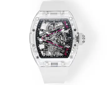 <p>RM  水晶 RICHARD MILLE 理查米尔 </p><p>理查德 米勒 RM3 推出 RM 38-02 水晶 粉色主题镂空陀飞轮腕表</p><p>风格醒目的新作—— RM 38-02 Tourbillon Bubba Watson 陀飞轮腕表与高尔夫职业球手 Bubba Watson 合作设计 推荐男士真飞轮机械腕表 </p>