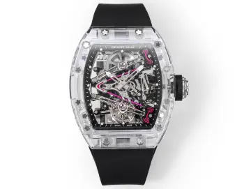 <p>RM  水晶 RICHARD MILLE 理查米尔 </p><p>理查德 米勒 RM3 推出 RM 38-02 水晶 粉色主题镂空陀飞轮腕表</p><p>风格醒目的新作—— RM 38-02 Tourbillon Bubba Watson 陀飞轮腕表与高尔夫职业球手 Bubba Watson 合作设计 推荐男士真飞轮机械腕表 </p>