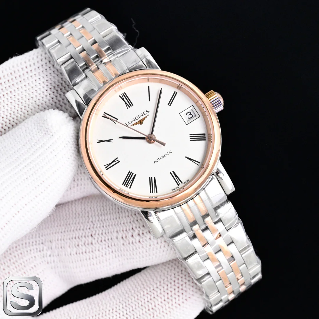 白钢 <p>TW 浪琴 LONGINES XL5 博雅系列 优雅态度 真我个性 为设计宗旨,复刻浪琴表博雅系列</p><p>表壳29MM优雅尺寸 精钢材质篆刻出简洁的圆形轮廓 搭配流畅线条向品牌的制表传统致敬 </p><p>表盘包含白色珍珠母贝 哑光白漆面等样式散发着优美姿态 简约的大三针设计一举一动都是优雅风范的表达 女士机械腕表 </p>