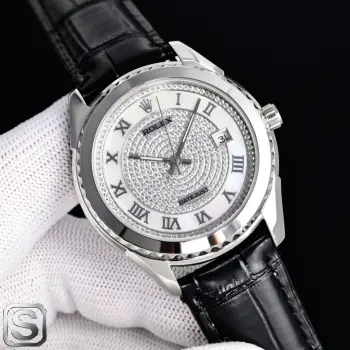  白钻<p>vipS厂 劳力士 ROLEX R76 新品全球推出首度来袭 回头率爆表百分百 至尊版 大厂贵族艺术品 寰宇名表 采用进口机芯8215  零返修 承诺3年机芯问题 换新机 高技锻造实心316精钢男士佩戴大气得体 魅力十足  直径40mm厚度10mm 双层防刮蓝宝石玻璃 男士机械腕表 