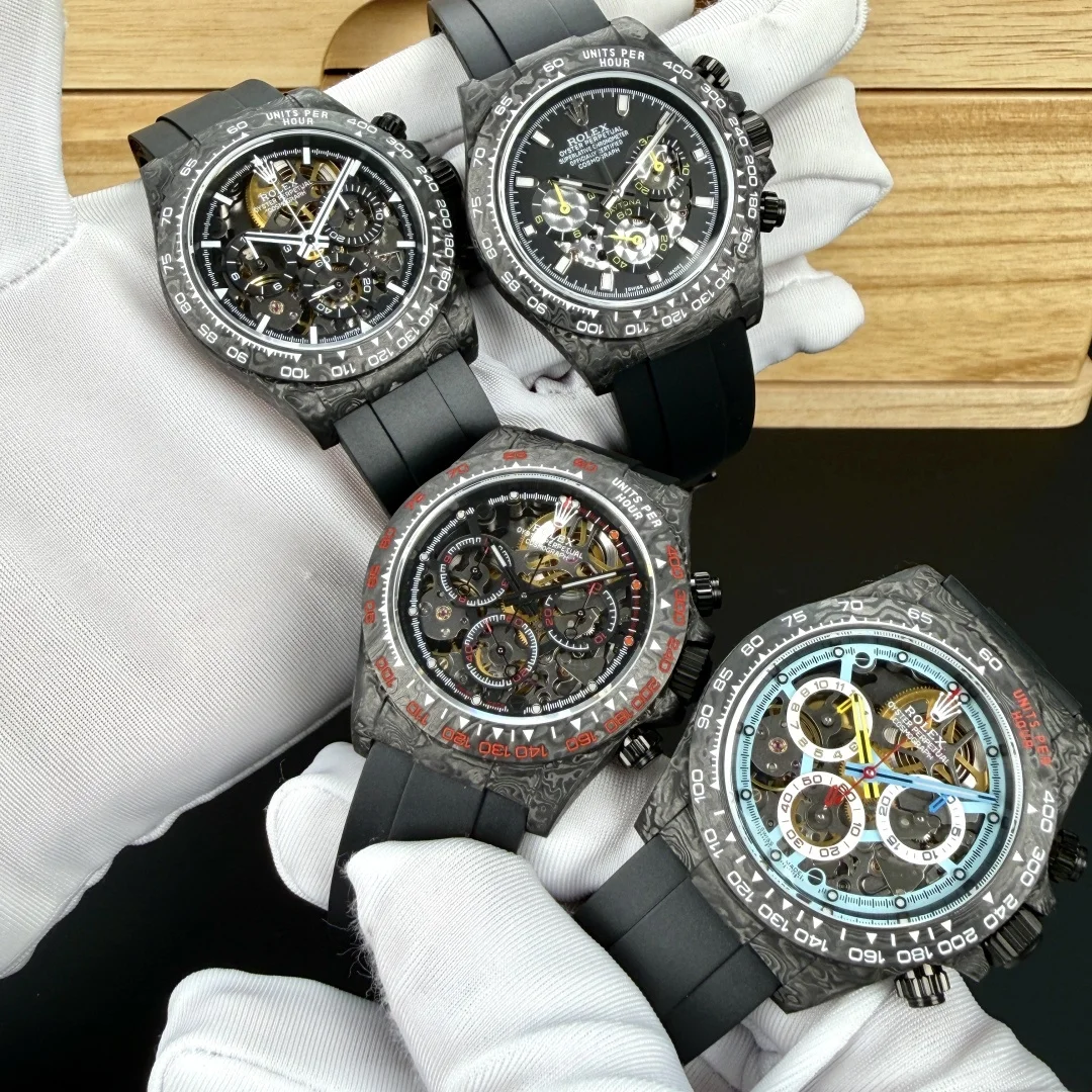 ROLEX Cosmic Daytona All-Carbon Fiber Version Watch Men s Mechanical Watch - Detail view 6