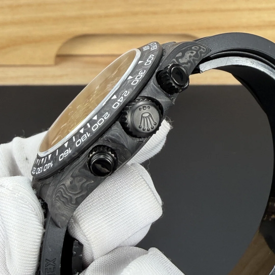 ROLEX Cosmic Daytona All-Carbon Fiber Version Watch Men s Mechanical Watch - Detail view 7