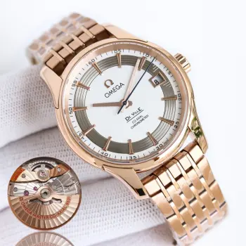  皮带 白壳200 金壳 1250 <p> 钢带白壳 1250 全玫瑰金钢<p>OMF 欧米伽 OMEGA 碟飞系列 AP7 搭载同轴8900机芯上市 </p><p>1.工厂自改2824黑摆轮质量保证 包括日历字体大小 立体效果都与原版一模一样 男士机械腕表 </p>