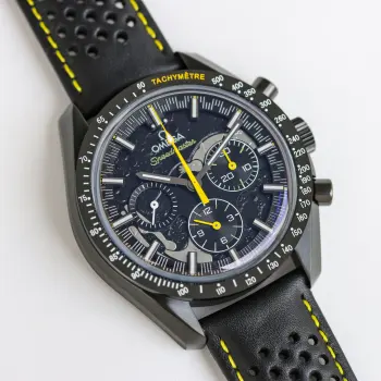<p>OMEGA-欧米茄 OB2 超霸系列 第二代阿波罗八号 9位火箭秒针  第二代9位置小火箭秒针 <p>1969 年限量版腕表纪念人类成功登月 </p><p>采用7750改原装机芯 44mm直径 </p><p>1968年阿波罗8号成功实现环月旅行执行该任务的宇航员也因此首次看到了月球背面的景象 男士多功能机械腕表 </p>